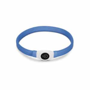 Beeztees Safety Gear Collar+Usb Glowy Blue 65x2.5cm