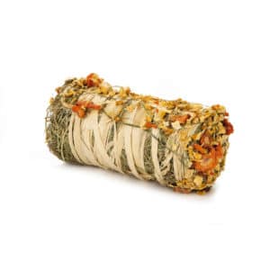 Beeztees Hay Bale with Vegetables Rodent Snack