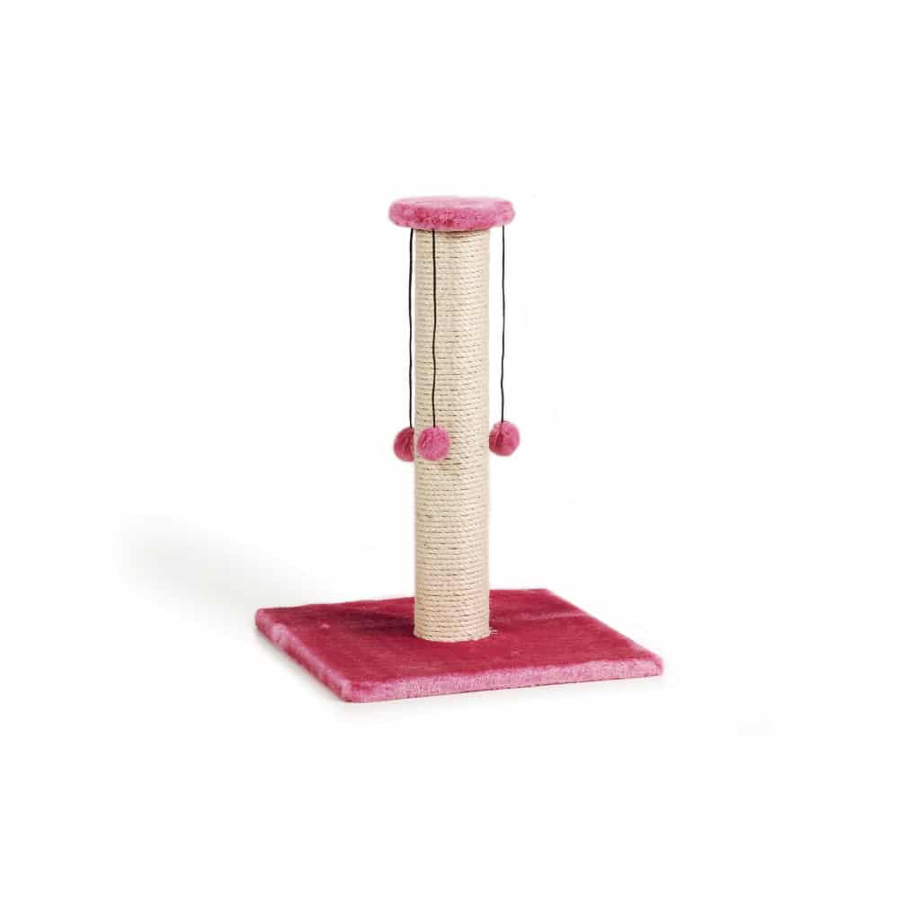 pink scratching post