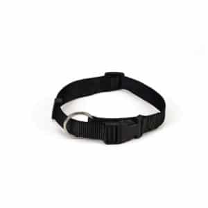 Beeztees Nylon Adjust Collar Black