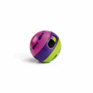 Beeztees Plastic Cat Treat Ball Adjust Catrino 6cm