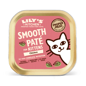Smooth Paté with Chicken, Cod & Salmon Kitten Food 85g