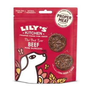Lily's Kitchen The Best Ever Beef Mini Burgers Dog Treats 70g