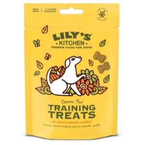 Lily's Kitchen Training Treats with Cheese & Apple Dog Treats 80g