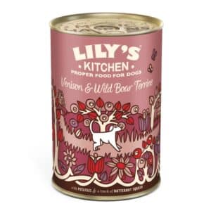 Lily's Kitchen Venison & Wild Boar Terrine Adult Wet Dog Food 400g