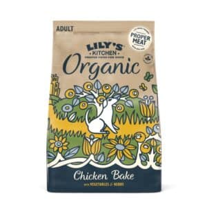 Lily's Kitchen Organic Chicken Bake Complete Adult Dry Dog Food