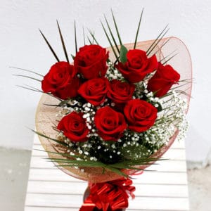9 Rose Bouquet