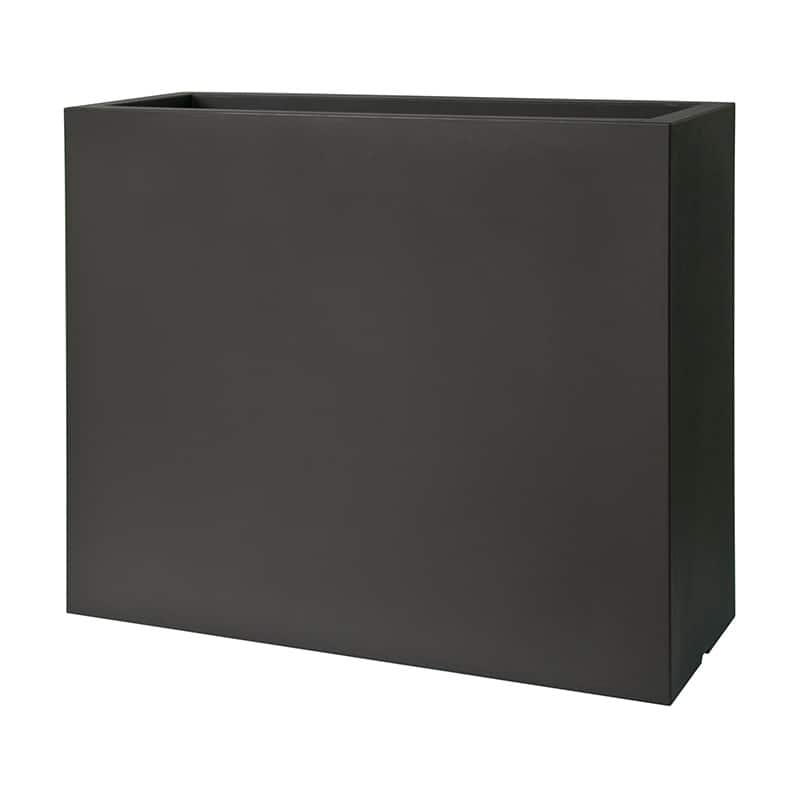 Kube High Trough 100cm Black - Sherries Estates