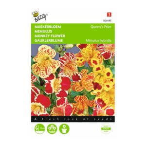 Buzzy® Mimulus, Mask Flower Queen's Prize Mixed