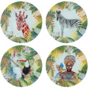 Glass Plate D21x2cm