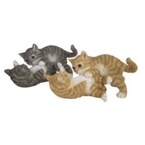 Playing Cats Statue