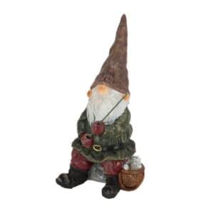 Gnome With Fishing-Rod Statue