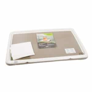 Gastone Non-Slip Pad Holder 60x60cm Taupe