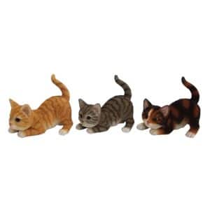 Playing Cat Statue