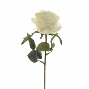 Artificial Rose Simone 45cm White
