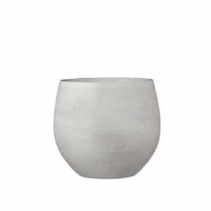 Douro Pot Round Off White