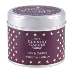 Fig & Cassis Tin Candle