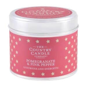 Pomegranate & Pink Pepper Tin Candle