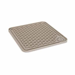 Beeztees Puppy Rub Lick Mat Grey 20x20cm