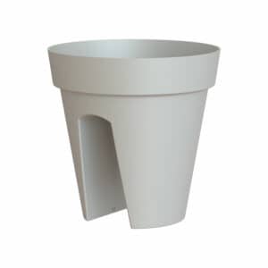 Capri Balcony Pot 30cm Light Grey