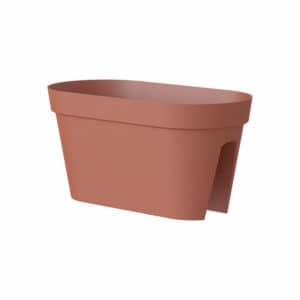 Capri Balcony Plant Box 60cm Terracotta