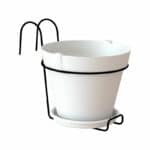 Capri Pot Balcony Kit 20cm White
