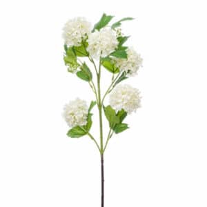 Artificial Viburnum Spray 75cm Cream