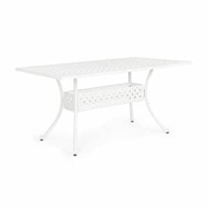 Ivrea Rect White Table 160x90cm