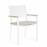 Belmar White YK11 Chair With Cushion