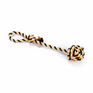Beeztees Ball On Cord Vic Multi 40X7X7