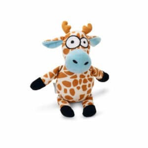 Beeztees Plush Dog Toy Giraffe Zwiep Beige 24cm