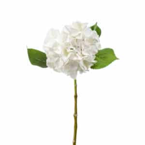 Artificial Hydrangea challenge stem white 47cm