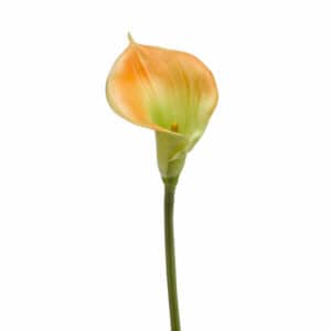 Artificial Calla lily stem yellow 70cm