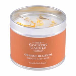 Orange Blossom Pastels Tin Candle