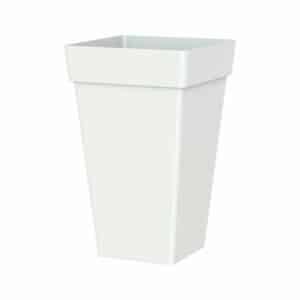 Capri Square High Pot White