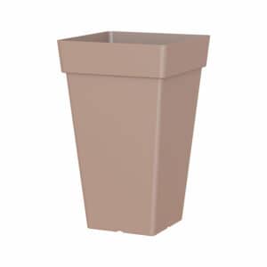 Capri Square High Pot Taupe