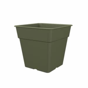 Madagascar Square Pot 35cm Dry Green