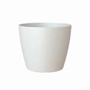 San Remo Matte Pot - White