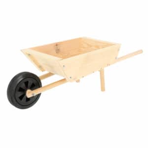 Children Wooden wheel barrow