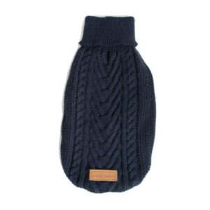 Knitted Turtleneck Blue