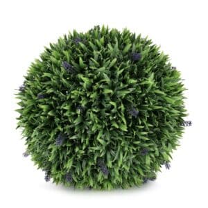 Lavender Synthetic Boxwood Ball D48