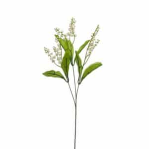 Lily of the Valley Spray White 68cm