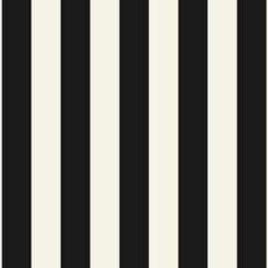 Striped Wallpaper Black, White