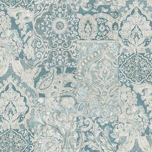 Tropicano Trend Wallpaper Blue
