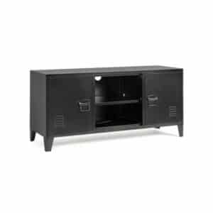 Cambridge Black TV Cabinet 2 Door