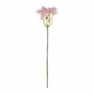 Artificial Onion Flower Light Pink 77Cm