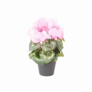 Artificial Cyclamen bush 25cm pink