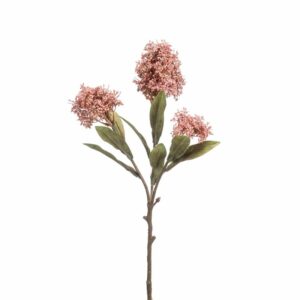 Artificial Skimmia Spray Old Pink 57cm