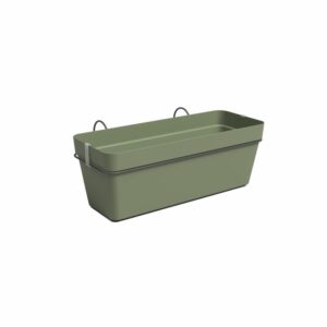 Capri Plant Box Kit with Water Reserve Ash Green
