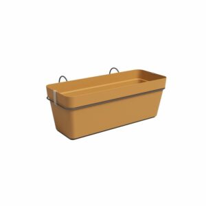 Capri Plant Box Kit with Water Reserve Honey Yellow